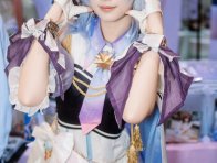 蘑菇木乃子星街水星COS：完美重现偶像魅力点亮香港动漫节