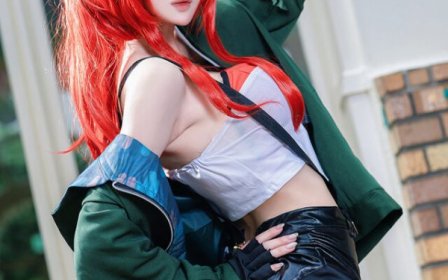 池袋夏日狂欢：百瀬サク完美演绎《彩虹社》雷恩·帕特森COS