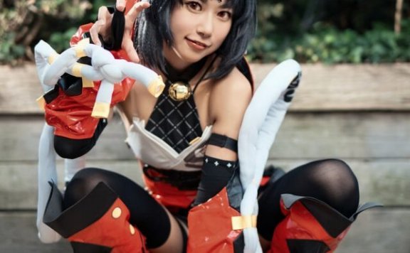 黑皮肤猫娘的性感演绎：音琴ひつじ的绝区零·猫宫又奈COS