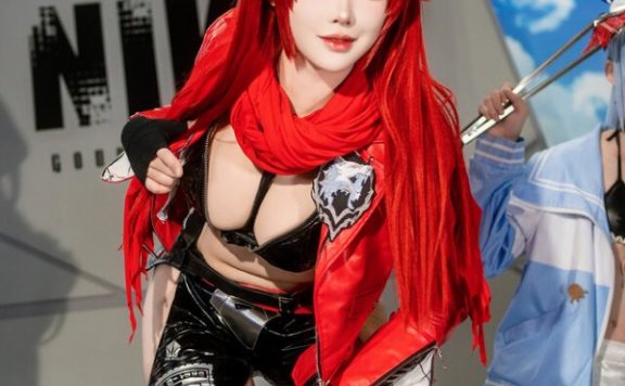 狙击枪下的浪漫：亚萨尔Yasal妮姬小红帽COS红色风暴席卷C106