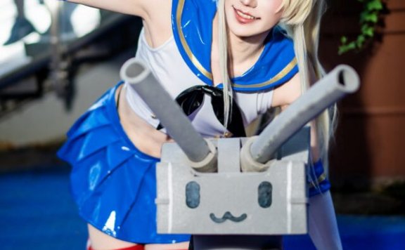 岛风驱逐舰少女登陆舞台：Onesaya惊艳亮相世界Cosplay峰会