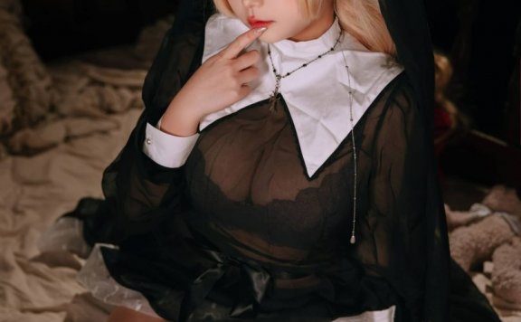 日奈娇原创COS|椎名莜(日奈娇)_原创·禁忌修女cos[180P3V-1.48GB]