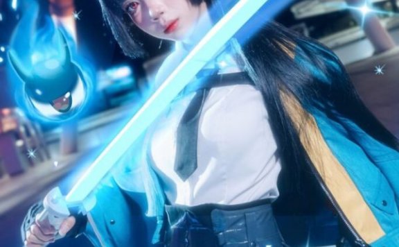 Yuri绝区零·星见雅COS：完美诠释冰霜与优雅并存的魅力演绎