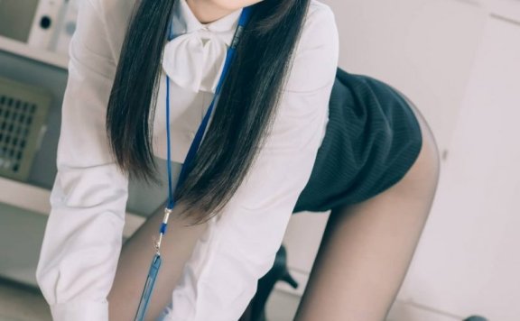 霜月shimoOL女郎COS|霜月shimo_秘密辦公室·OL女郎cos作品