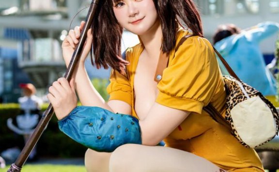 艾琳erin挑战巨人魅力:完美演绎七大罪·黛安COS成全场焦点