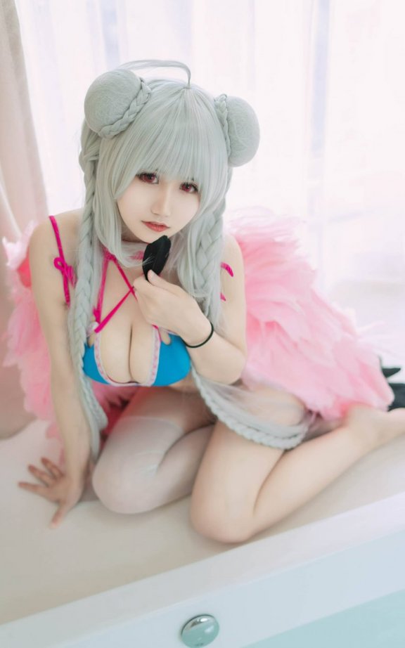 小仓千代wCOS可畏|小仓千代w_碧蓝航线·可畏泳装cos[20P-67MB]