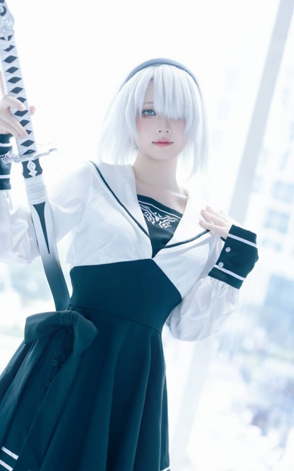 屿鱼YukakoCOS尤尔哈2B|屿鱼Yukako_尼尔·尤尔哈2Bcos[16P-96MB]