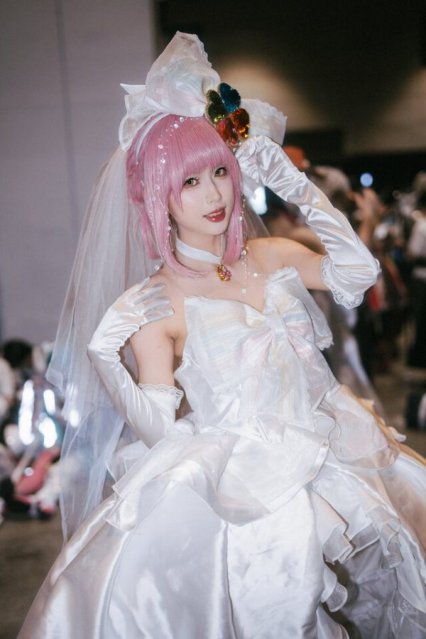 甜心守护者的婚纱梦：穆里MuliCOS重现日奈森亚梦的成熟魅力