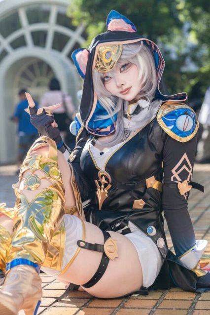 Ai_Nari赛飞儿COS:完美演绎星穹铁道捷足贼星的神秘与优雅