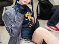 从威严到温柔：Hiraponnu蔚蓝档案龙华妃咲cos美得令人心动