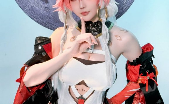 星之迟迟COS长离|星之迟迟_鸣潮·长离cos作品[24P-128MB]