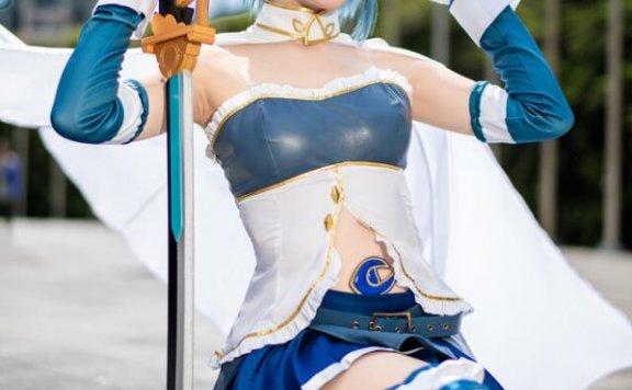 Midorino美树沙耶香COS!FF45初登场青春正义感引爆快门风暴