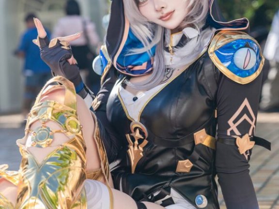 Ai_Nari赛飞儿COS：完美演绎星穹铁道捷足贼星的神秘与优雅