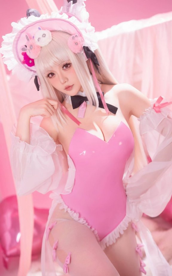 星之迟迟COS哈尔福德|星之迟迟_碧蓝航线·哈尔福德兔女郎cos作品