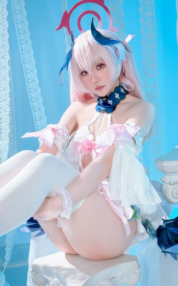 星之迟迟COS下江小春|星之迟迟_蔚蓝档案·下江小春cos[47P-276MB]