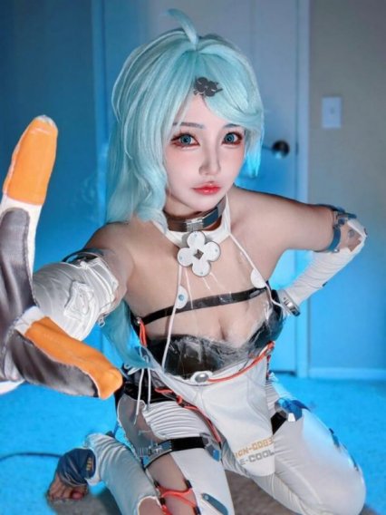 Rakukoo绝区零·席德COS:倾情演绎性感与可爱的绝妙交融