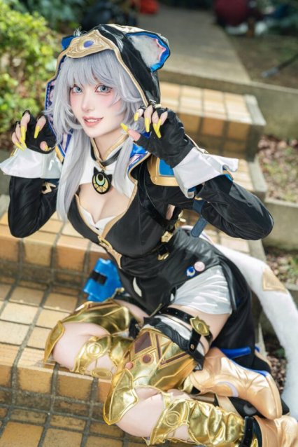 Ichimura_An赛飞儿COS:可爱与魅力并存的黄金飞贼现场出没