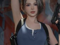 PeachMilky以视频形式展示吉尔COS，并附文“我不是AI哦！”