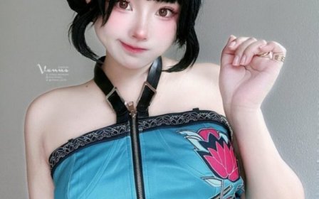 充满反差的舞台女王:Venus佐依COS完美展现猎魔女团的魔力