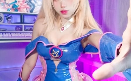 不只是还原！Kyoko黑魔法少女COS在经典可爱中注入性感暴击