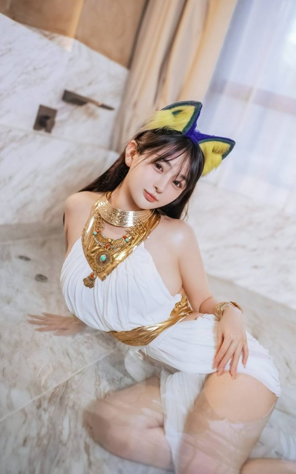 桜井宁宁COS白色猫娘|桜井宁宁_浴室·白色猫娘cos作品[132P-924MB]