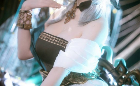 星之迟迟COS霍尔海雅|星之迟迟_明日方舟·霍尔海雅cos[35P-252MB]