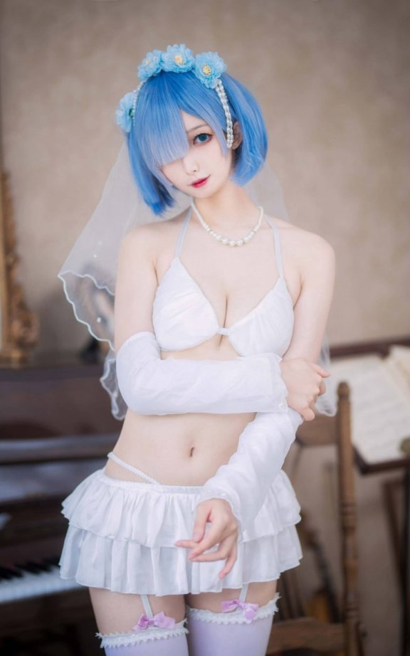 封疆疆vCOS蕾姆|封疆疆v_异世界生活·蕾姆花嫁cos作品[26P-47MB]