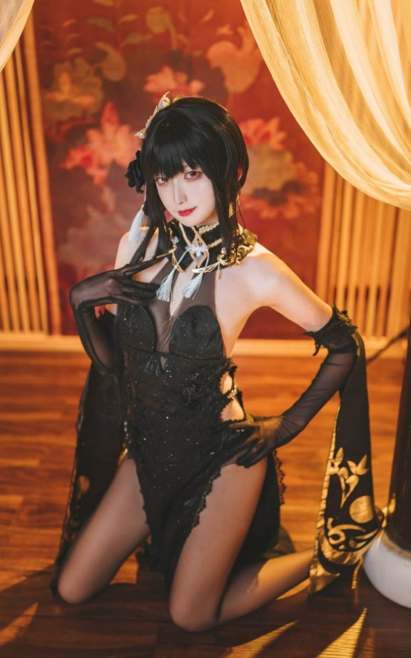 封疆疆vCOS镇海|封疆疆v_碧蓝航线·镇海旗袍cos作品[32P-407MB]