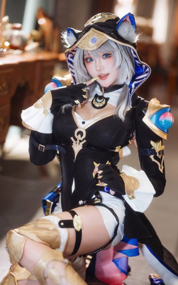 瓜希酱COS赛飞儿|瓜希酱_崩坏星穹铁道·赛飞儿cos作品[15P-59MB]