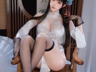 Shika小鹿鹿逸仙旗袍COS赏析:碧蓝航线指挥官请牵起我的手