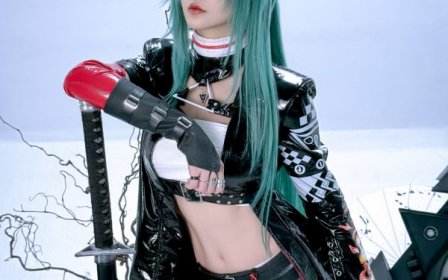 冷色与美感的交织：星之迟迟斩业星熊COS武者的魅力与气韵