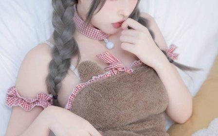 绒感灰熊的软萌压迫感：清水由乃可爱主题的COS为何能站得住