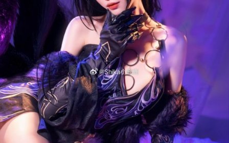 Shika小鹿鹿玉玲珑COS:东方妖狐的优雅与危险如何被完美具象