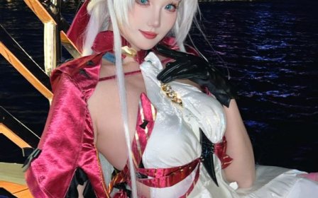 霓虹夜航下的瓜希酱COS|珂莱塔的夜景氛围感与服装细节解析