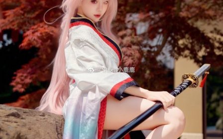 着此衣,当如何战斗?Shika小鹿鹿红莲暗影COS演绎优雅与锋芒