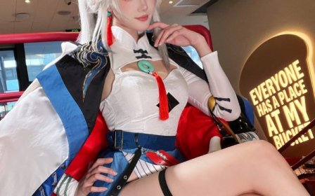 瓜希酱飞霄COS × KFC联名视觉|当星穹铁道角色走进现实餐厅