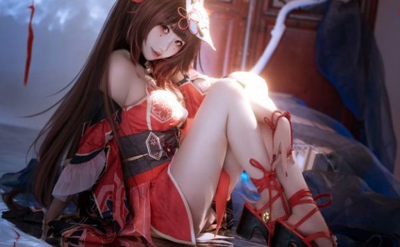 面饼仙儿花火COS视觉解析：崩坏星穹铁道虚实之间的戏谑之火