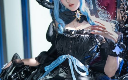 明日方舟丰川祥子COS:瓜希酱演绎旋律的主人的优雅与舞台掌控