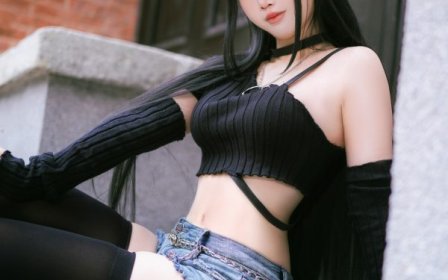 碧蓝航线可畏COS赏析：面饼仙儿演绎高冷魅力与都市街拍氛围