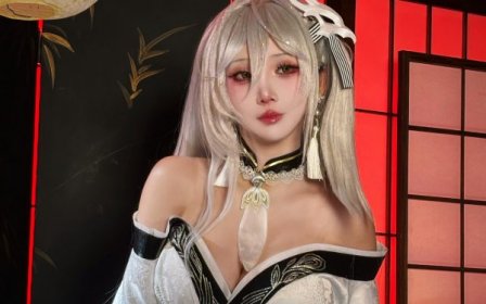 面饼仙儿白凤COS:《碧蓝航线》舰娘温柔与距离感的完美呈现