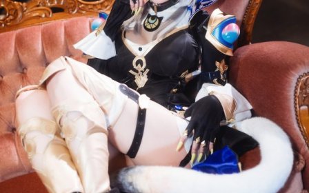 瓜希酱赛飞儿COS：崩坏星穹铁道猫系灵动与神秘气场的完美融合