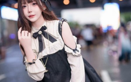 中岛莫之子i软妹COS赏析:萤火虫漫展少女感实拍软萌氛围拉满