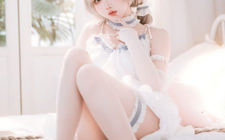 碧蓝航线睡衣埃佛森COS赏析：梦幻午后，面饼仙儿的慵懒时光