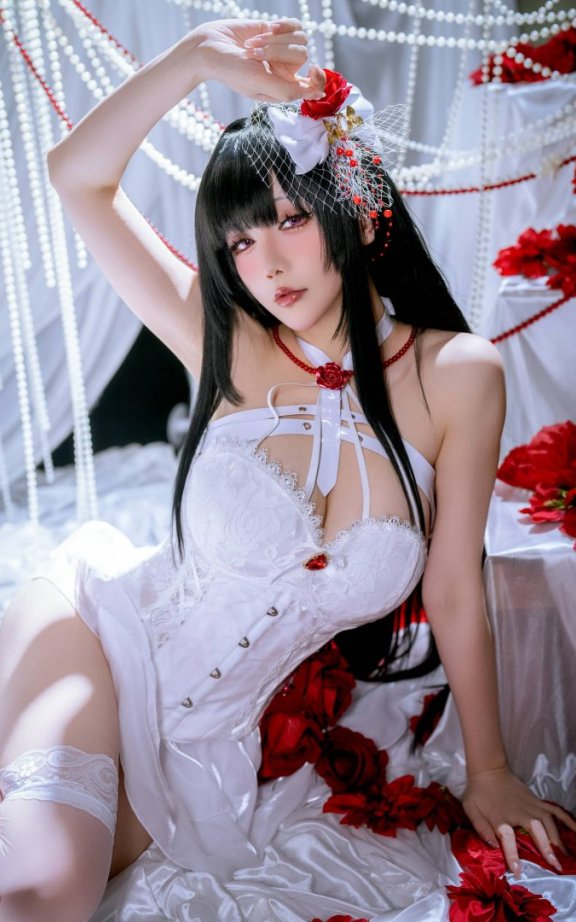 花嫁版米哈拉COS解析：星之迟迟如何拍出温柔外壳下的危险感