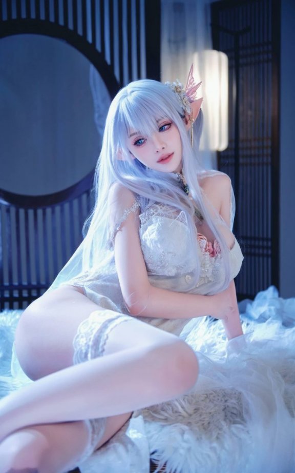 碧蓝航线-旗袍阿尔比恩的冷感优雅驾到 | Shika小鹿鹿COS赏析