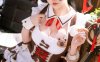 星之迟迟朽叶千咲COS赏析：演绎咖啡女仆的温柔俏皮与轻熟性感