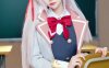 Shika小鹿鹿艾莉莎COS：原服版校园风格邻座艾莉同学完美呈现