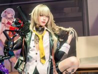 【少女前线2】四巫日モミ莱娅COS!逆天丝袜长腿绝美名场面