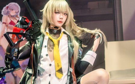 【少女前线2】四巫日モミ莱娅COS!逆天丝袜长腿绝美名场面