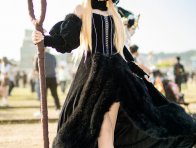FFK18现场焦点!Kanami玛露希尔COS神秘冷艳的精灵魔法师